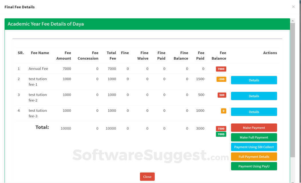 SmartSchoolz Small Screenshot 5